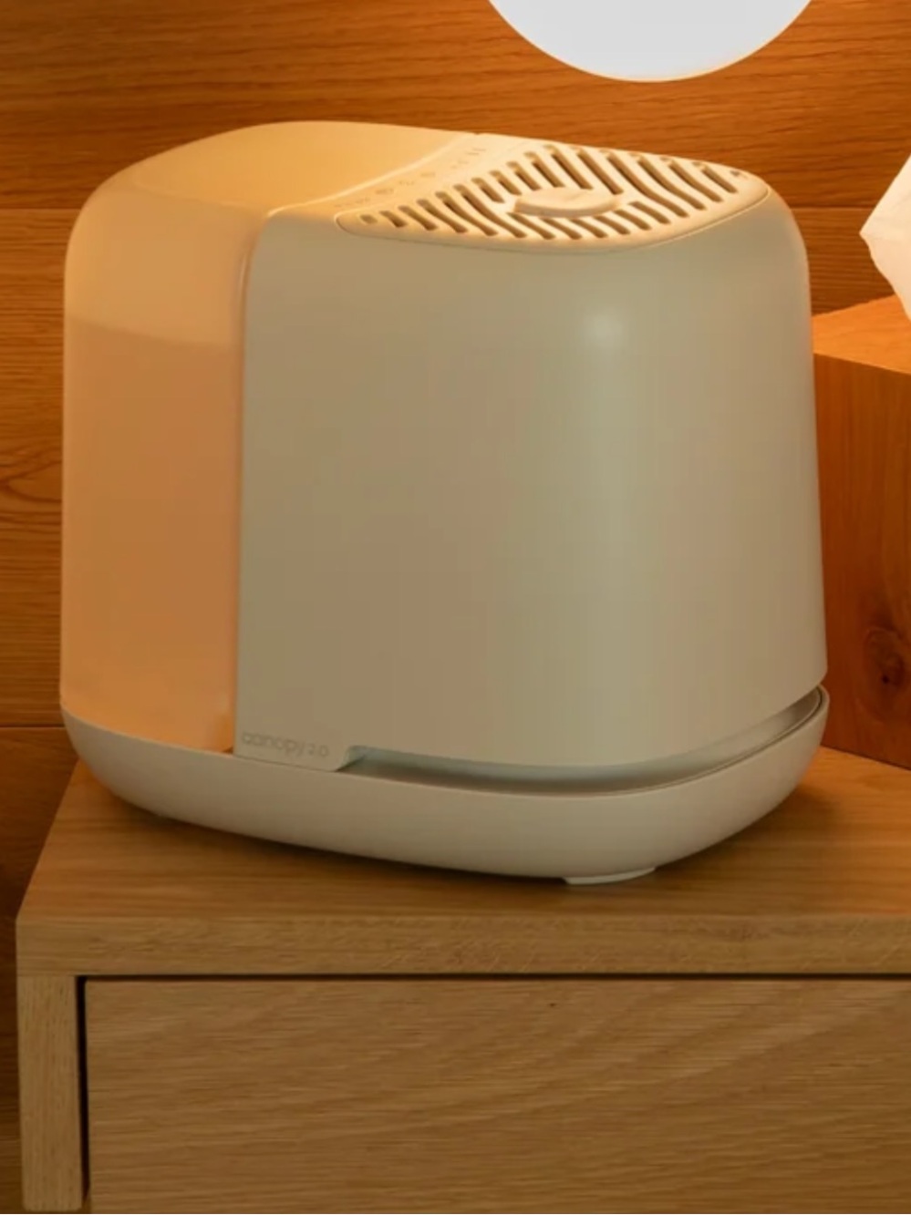 Canopy Humidifier Pair - White + filter replacements